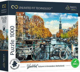 Pusle Trefl Prime Amsterdam, 1000-osaline hind ja info | Pusled lastele ja täiskasvanutele | hansapost.ee