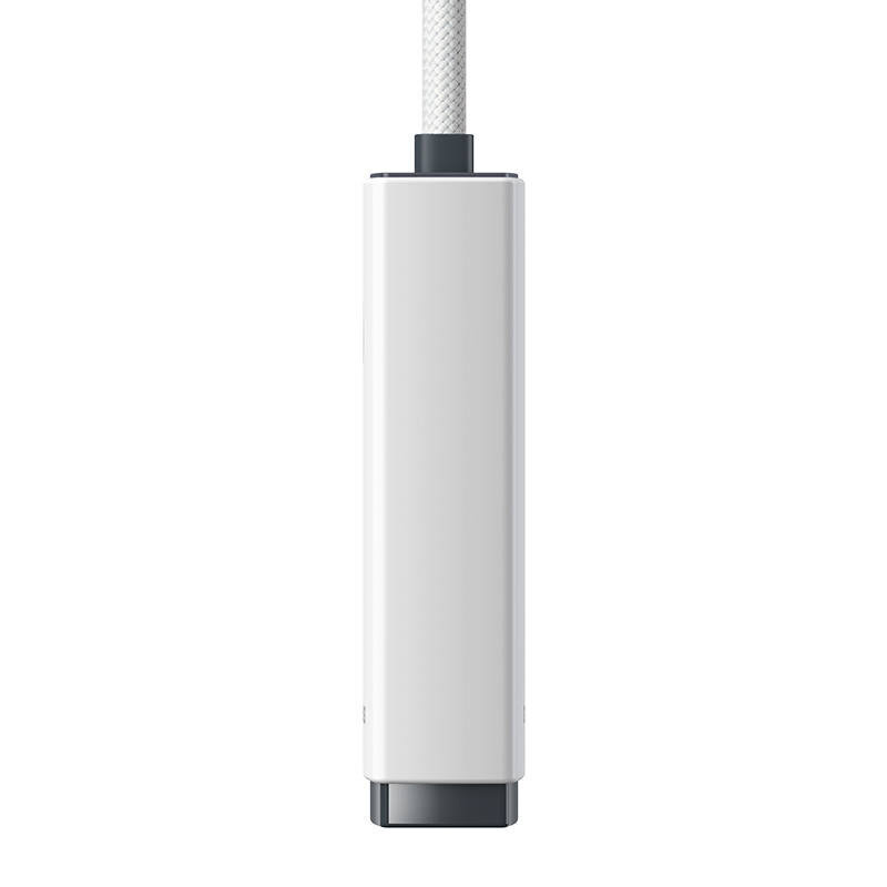 Adapter Baseus Lite Series USB-C to RJ45 network (white) цена и информация | USB adapterid ja jagajad | hansapost.ee