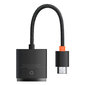 Adapter Baseus Lite Series HDMI to VGA, without audio (black) цена и информация | USB adapterid ja jagajad | hansapost.ee