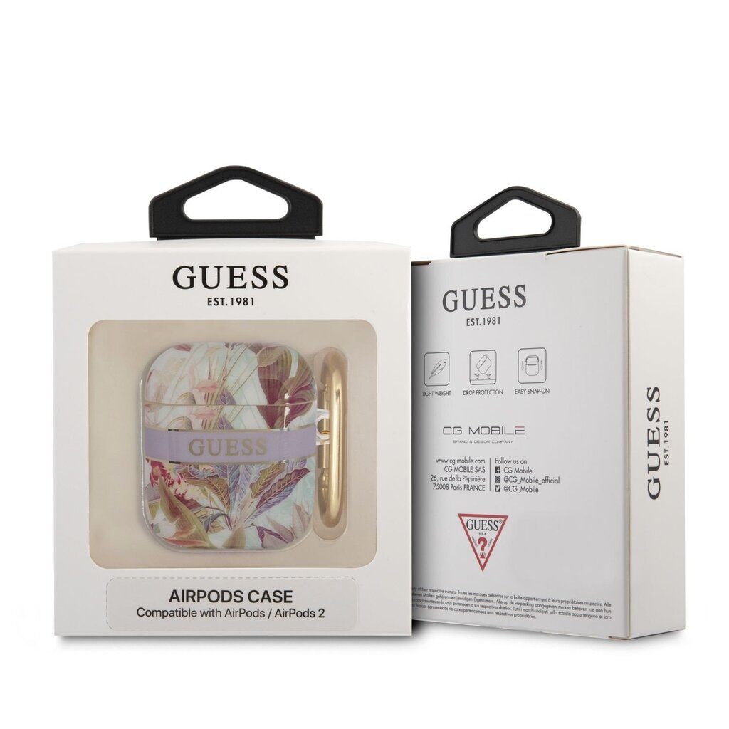 Guess TPU AirPods 1/2 цена и информация | Kõrvaklapid | hansapost.ee