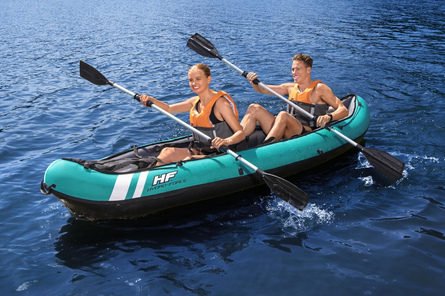 Täispuhutav kajak Bestway Kayaks Ventura, 330 x 94 x 48 cm hind ja info | Paadid ja süstad | hansapost.ee