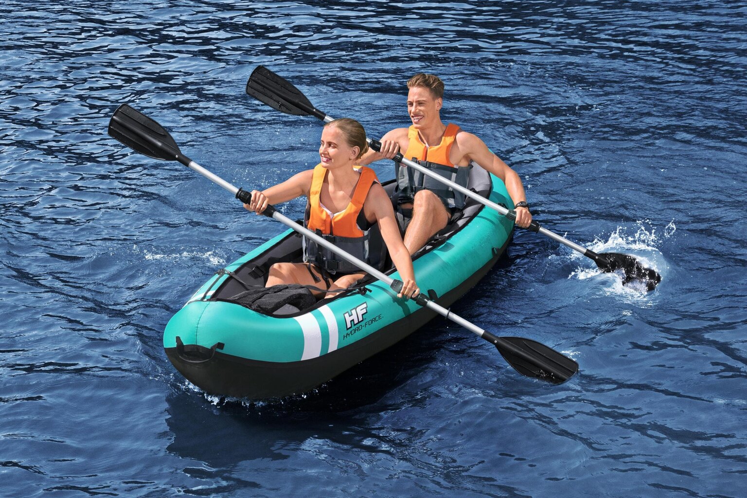 Täispuhutav kajak Bestway Kayaks Ventura, 330 x 94 x 48 cm hind ja info | Paadid ja süstad | hansapost.ee