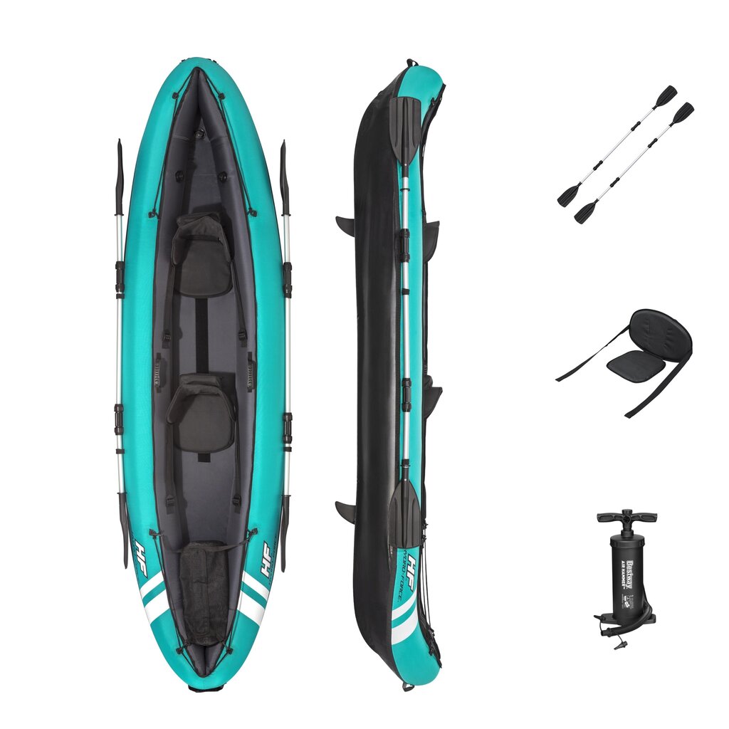 Täispuhutav kajak Bestway Kayaks Ventura, 330 x 94 x 48 cm hind ja info | Paadid ja süstad | hansapost.ee