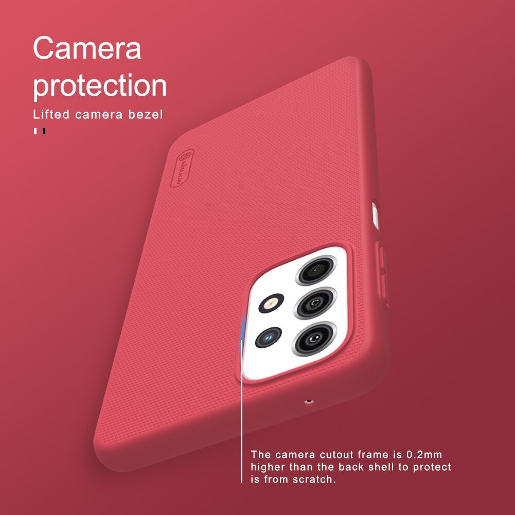 Nillkin Super Frosted tagakaas Samsung Galaxy A33 5G, punane hind ja info | Telefonide kaitsekaaned ja -ümbrised | hansapost.ee