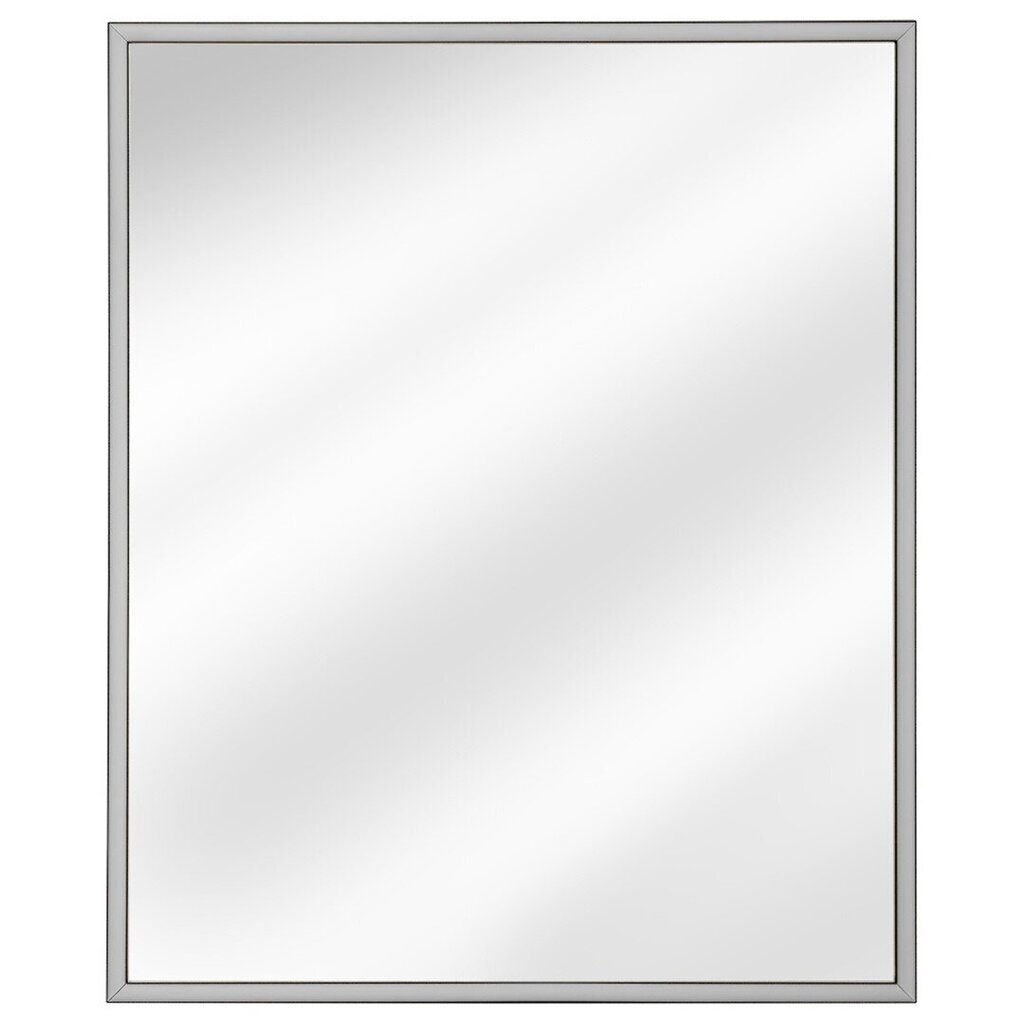 Vannitoa peegel Hakano Wane, 83x68 cm, must цена и информация | Peeglid vannituppa | hansapost.ee