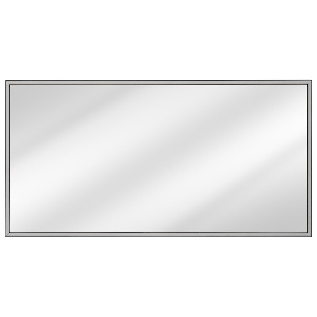 Vannitoa peegel Hakano Wane, 123x68 cm, must hind ja info | Peeglid vannituppa | hansapost.ee