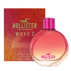 Parfüümvesi Hollister California Wave 2 EDP naistele 100 ml hind ja info | Parfüümid naistele | hansapost.ee