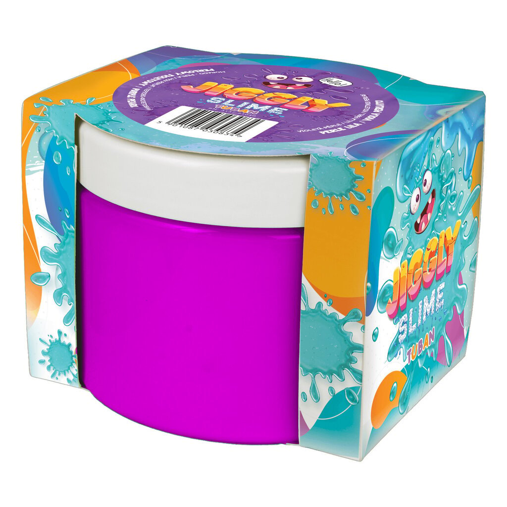 Jiggly Slime - Lilla pärl - 500 g, Tuban TU3590 hind ja info | Kunstitarbed, voolimise tarvikud | hansapost.ee