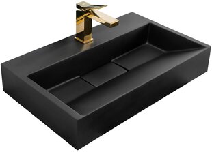 Умывальник REA Goya Black mat 60 см цена и информация | Раковины | hansapost.ee