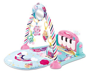 Развивающий коврик Kikkaboo Piano Pink Rainbow цена и информация | Kikkaboo Для ухода за младенцем | hansapost.ee