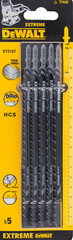 Tikksaetera Dewalt HCS180x155mm - DT2167, 5 tk цена и информация | Механические инструменты | hansapost.ee