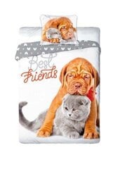 Laste voodipesukomplekt Best Friends 140x200, 2-osaline hind ja info | Laste voodipesu | hansapost.ee