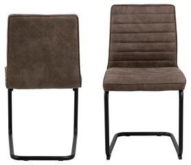 Комплект из 2 обеденных стульев Zola, коричневый цвет цена и информация | Стулья для кухни и столовой | hansapost.ee