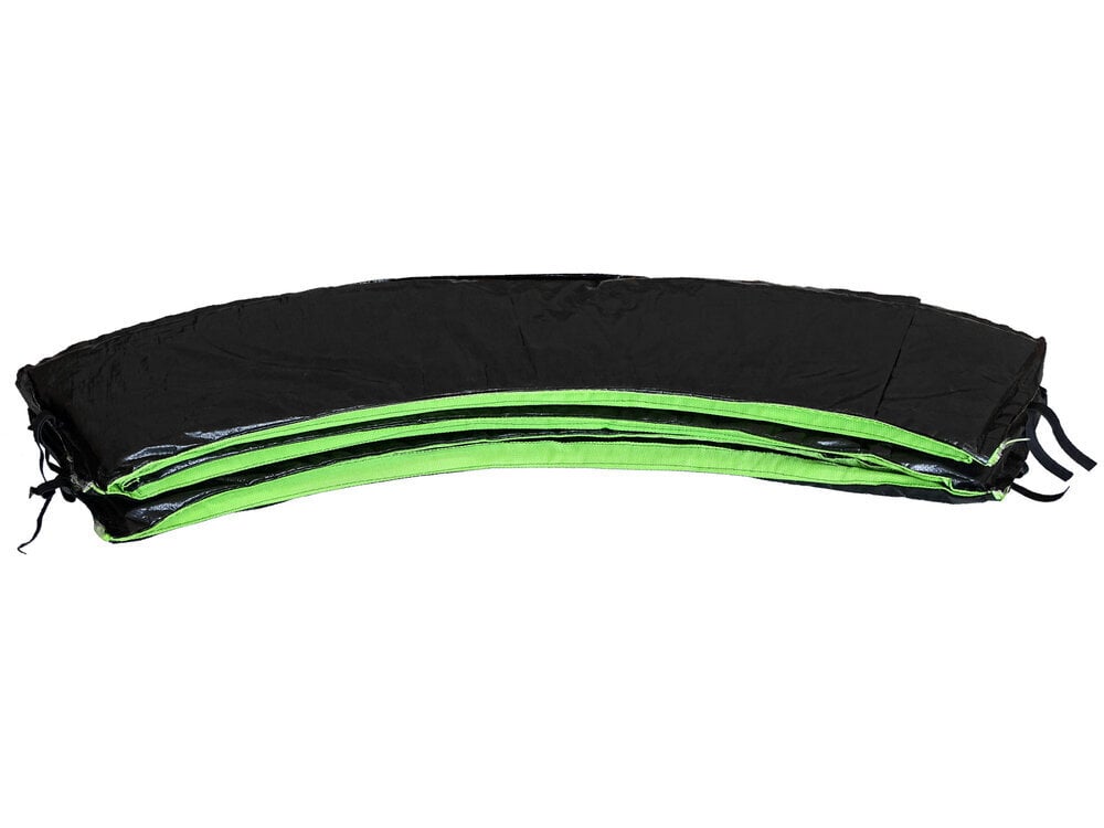 Batuudi vedru kaitse Lean Sport Max 305 cm, must/roheline hind ja info | Batuudid | hansapost.ee