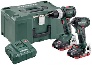 Akukruvikeeraja/trelli komplekt Metabo Combo 18V price and information | Cordless drills, drills and screwdrivers | hansapost.ee