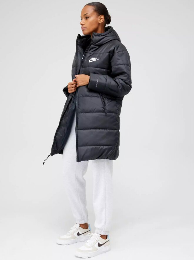 Nike naiste parka NSW SYN TF RPL HD PARKA, must цена и информация | Naiste joped ja parkad | hansapost.ee