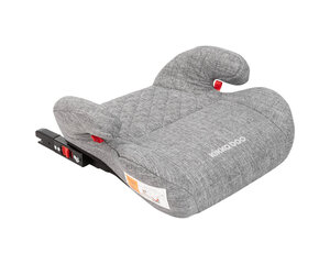 Turvatool-istmekõrgendus Kikkaboo Groovy ISOFIX, 2-3 (15-36 kg), Dark Grey hind ja info | Turvatoolid ja turvahällid | hansapost.ee