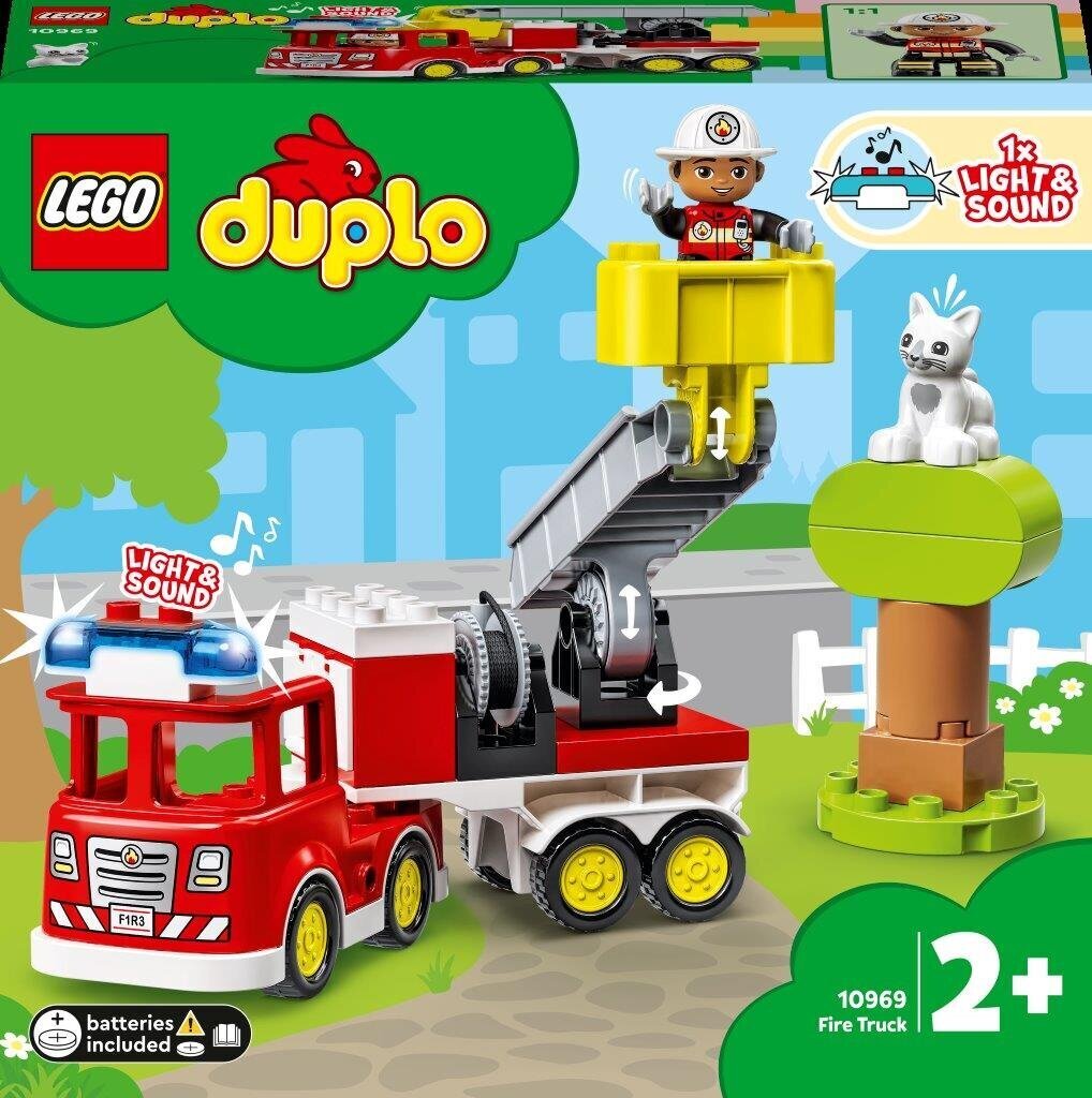 10969 LEGO® DUPLO Town Tuletõrjeauto hind ja info | Klotsid ja konstruktorid | hansapost.ee