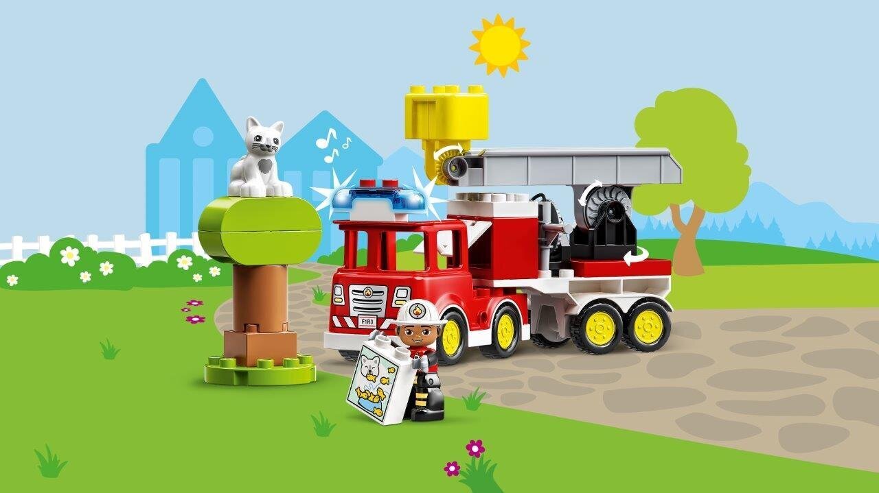 10969 LEGO® DUPLO Town Tuletõrjeauto hind ja info | Klotsid ja konstruktorid | hansapost.ee