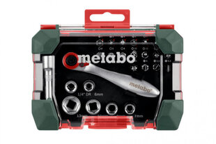 Otsikute komplekt hammasratastega Metabo, 26 tk hind ja info | Käsitööriistad | hansapost.ee