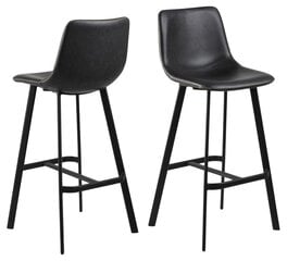 Барный стул Oregon, черный цвет цена и информация | Стулья для кухни и столовой | hansapost.ee