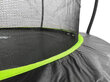 Batuut Lean Sport Max 244 cm, must/roheline цена и информация | Batuudid | hansapost.ee
