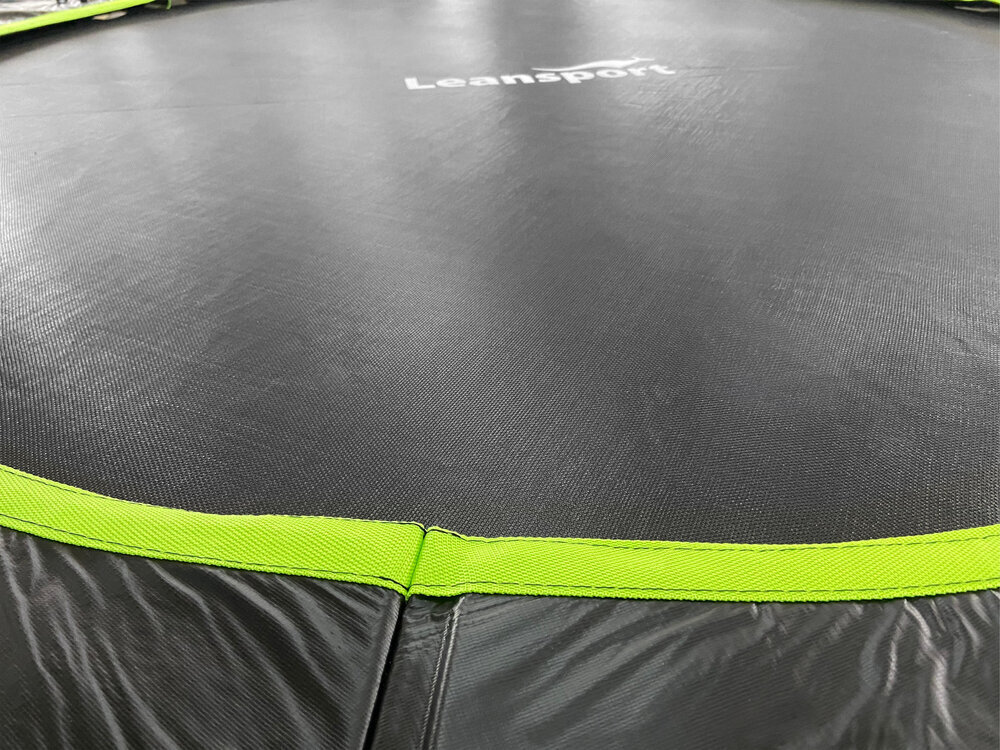 Batuut Lean Sport Max 244 cm, must/roheline hind ja info | Batuudid | hansapost.ee