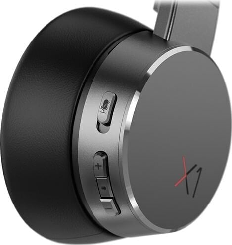 Kõrvaklapid Lenovo ThinkPad X1 Headphones Wireless Head-band Calls/Music Bluetooth Black, Grey, Silver цена и информация | Kõrvaklapid | hansapost.ee