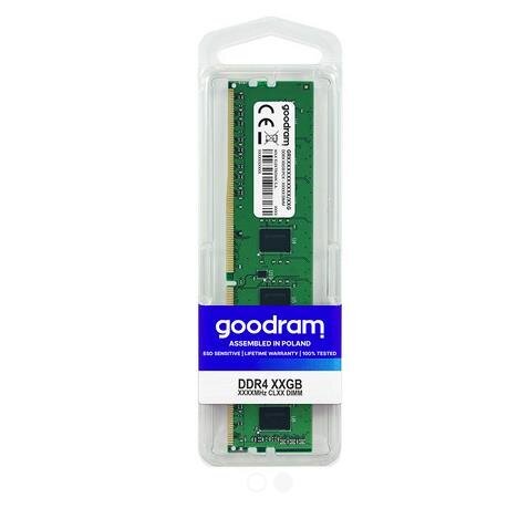 Goodram GR3200D464L22S/8G memory module 8 GB 1 x 8 GB DDR4 3200 MHz цена и информация | Operatiivmälu | hansapost.ee