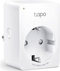 Розетка Tapo P110 TP-LINK Mini Smart Wi-Fi, белая цена и информация | TP-LINK Безопасность дома | hansapost.ee