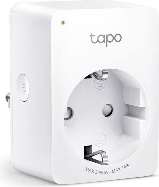 TP-LINK Mini Smart Wi-Fi Socket Tapo P110 White hind ja info | Valvesüsteemid, kontrollerid | hansapost.ee