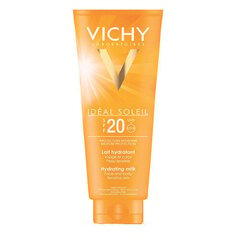 Vichy Idéal Soleil Hydrating milk SPF 20 300ml hind ja info | Päikesekaitse ja päevitusjärgsed kreemid | hansapost.ee