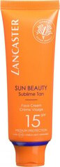 Lancaster Sun Beauty Face Cream SPF15 50 мл цена и информация | Кремы от загара | hansapost.ee