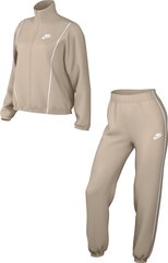 Женский спортивный костюм Nike NSW ESSNTL PQE TRK SUIT, бежевый цена и информация | Спортивная одежда женская | hansapost.ee
