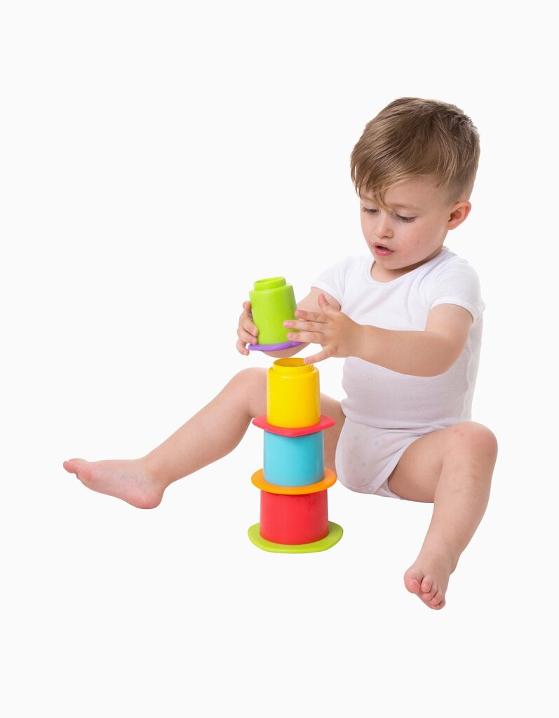 Vannimänguasi Playgro Nest Cups, 187253 hind ja info | Beebide mänguasjad | hansapost.ee