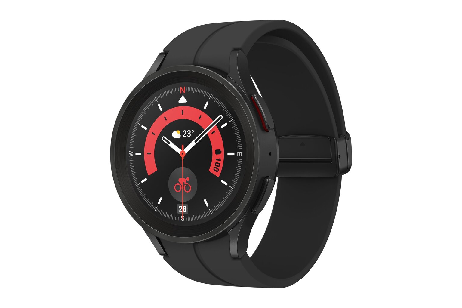 Samsung Galaxy Watch 5 Pro (LTE,45mm), Black Titanium SM-R925FZKAEUE цена и информация | Nutikellad, laste nutikellad | hansapost.ee