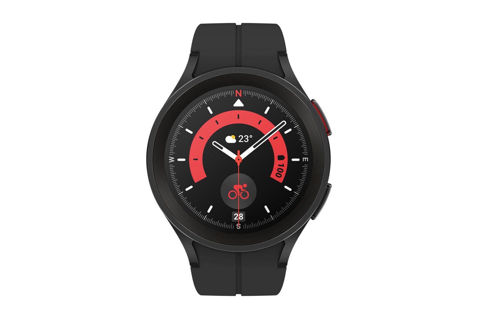 Samsung Galaxy Watch 5 Pro (BT,45mm), Black Titanium SM-R920NZKAEUE цена и информация | Nutikellad, laste nutikellad | hansapost.ee
