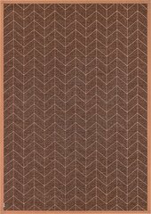 NARMA kahepoolne smartWeave® šenillvaip Tali, pruun, 100 x 160 cm hind ja info | Vaibad | hansapost.ee