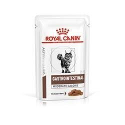 Royal Canin Royal Canin Intestinal Gastro Moderate Cat, 12x85 g цена и информация | Kassi kuivtoit ja kassikrõbinad | hansapost.ee