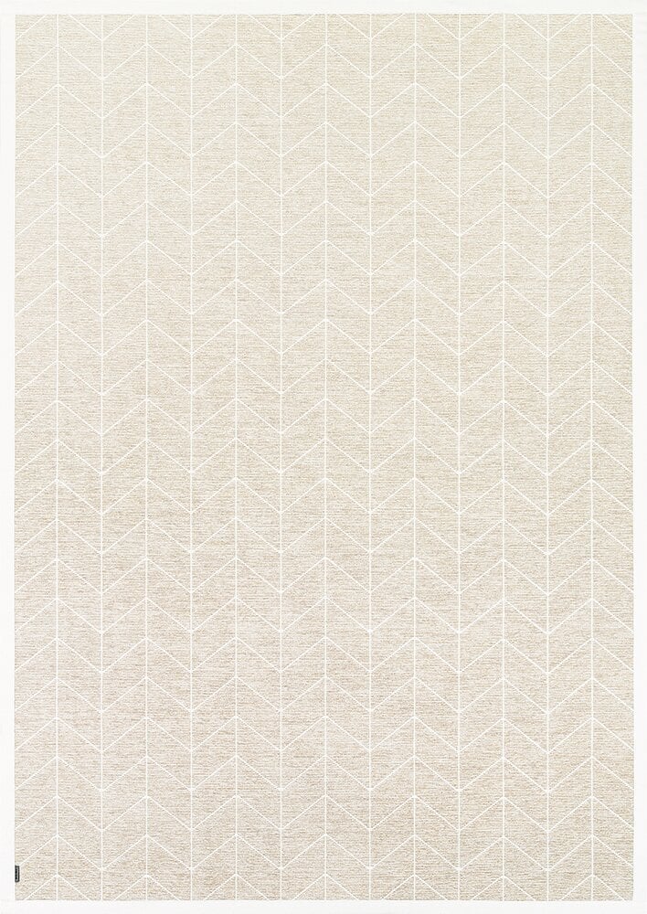 NARMA kahepoolne smartWeave® šenillvaip Tali, valge, 200 x 300 cm цена и информация | Vaibad | hansapost.ee