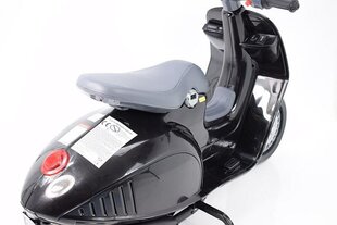 Стильный электрический черный мотороллер с боковыми колесами CH8820 цена и информация | Электромобили для детей | hansapost.ee