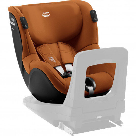 Turvahäll Britax Dualfix iSense, 0-18 kg, Golden Cognac 2000035109 цена и информация | Turvatoolid ja turvahällid | hansapost.ee