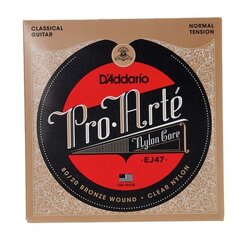 Струны D'Addario Pro-Arté EJ47 .028 цена и информация | D'Addario Аудио- и видеоаппаратура | hansapost.ee