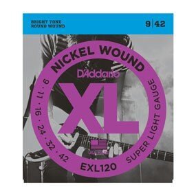 Elektrikitarri keeled D'Addario EXL120 .009 hind ja info | Muusikainstrumentide tarvikud | hansapost.ee