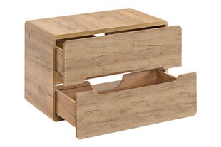 Шкаф под умывальник с выдвижными ящиками Aruba Craft, 80х53х46 см цена и информация | Шкафчики для ванной | hansapost.ee