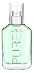 Бренд Pure Man от Mexx — свежий, фужерно-древесный аромат, предназначенный для всех симпатичных мужчин, довольных собой. Он предназначен для мужчин с физическими лицами, для которых семья и друзья важнее всего. Он был запущен в августе 2012 года. цена и информация | Мужские духи | hansapost.ee