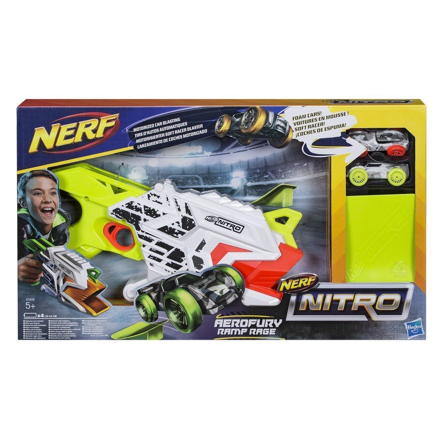 Laste vintpüss Nerf Nitro Aerofury Ramp Rage hind ja info | Mänguasjad poistele | hansapost.ee