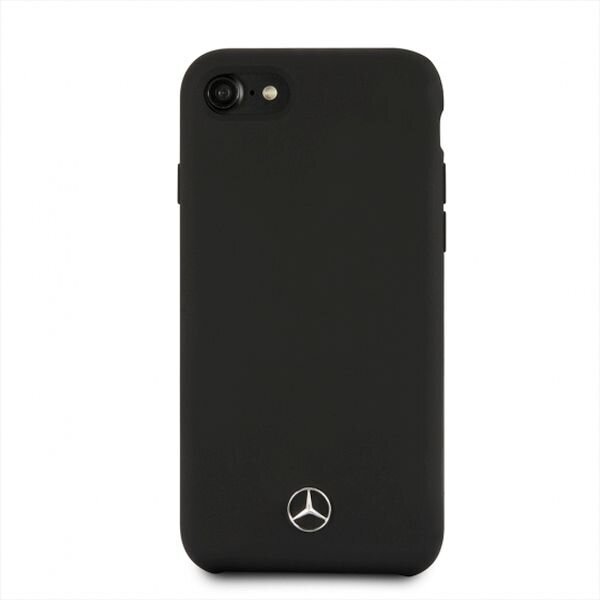 Ümbris Mercedes MEHCI8SILBK Apple iPhone 7/8/SE2 must hind ja info | Telefonide kaitsekaaned ja -ümbrised | hansapost.ee