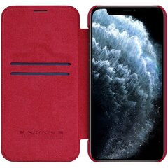 Telefoni kaaned Nillkin Qin Book sobib iPhone 12 mini, punane hind ja info | Telefonide kaitsekaaned ja -ümbrised | hansapost.ee