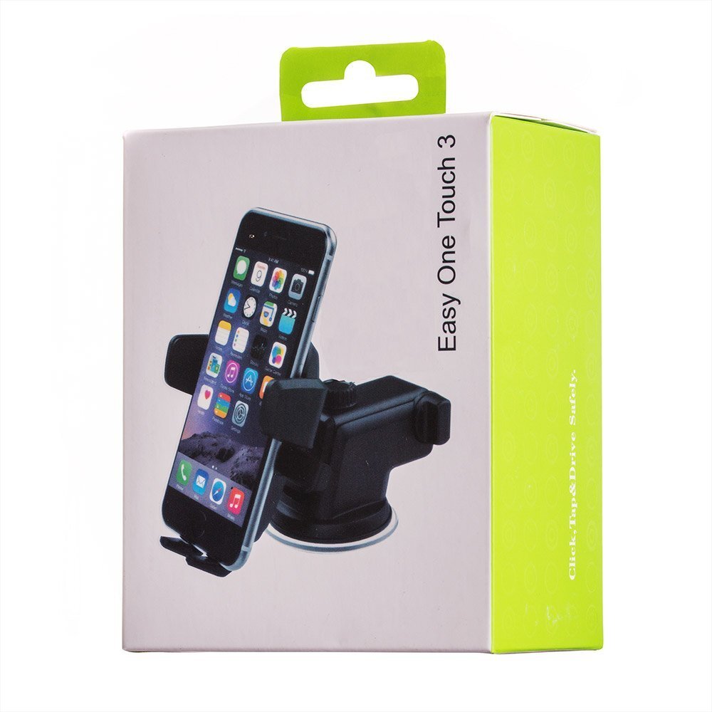 Auto telefonihoidik Car Mount Dashboard Or Windshield, must hind ja info | Telefonihoidjad | hansapost.ee